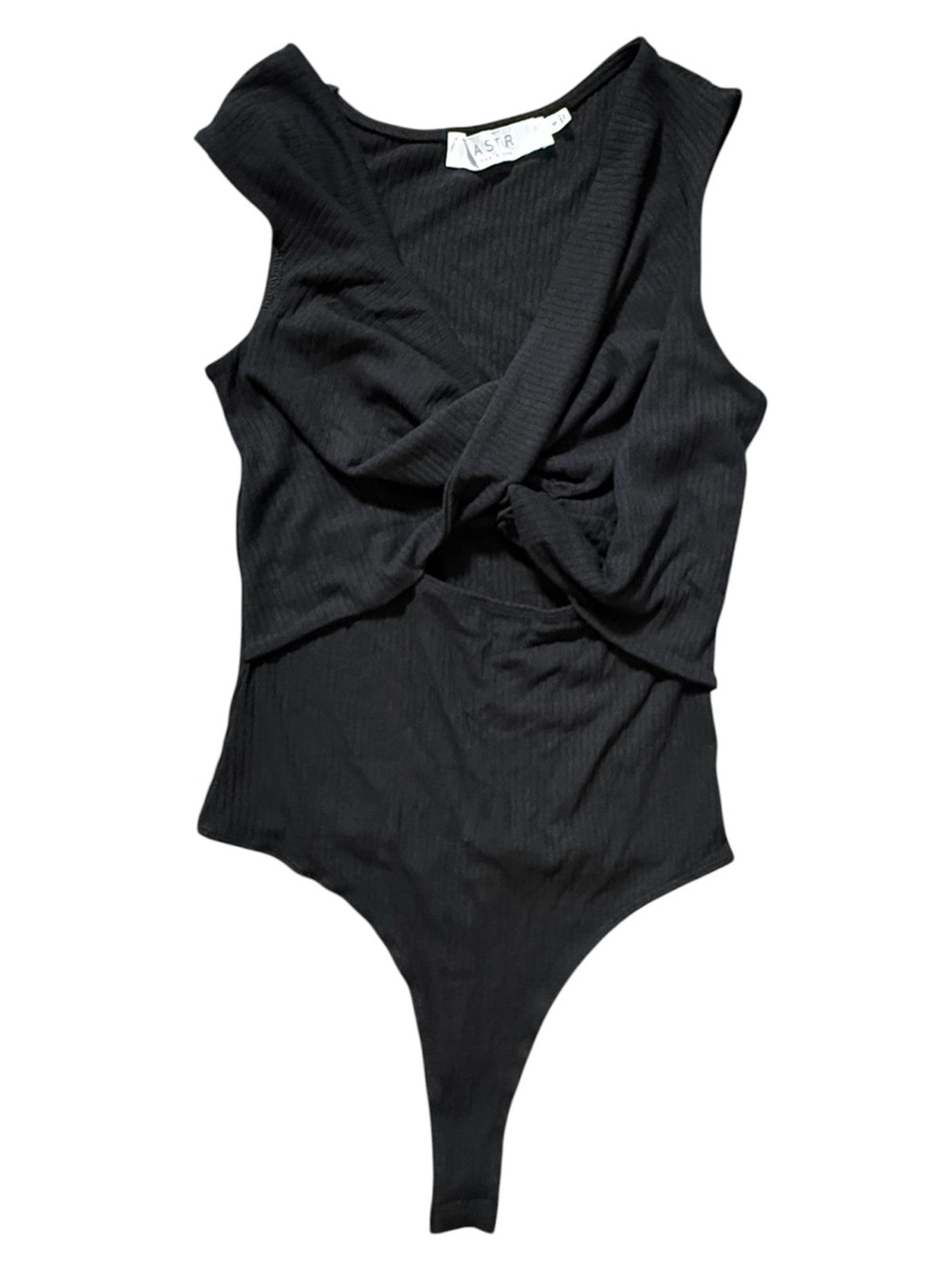 NWOT Astr The Label Twist Front Bodysuit